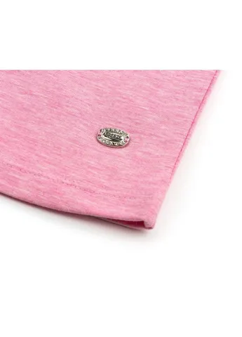 Кофта с кружевной оборкой (10040-80G-pink) Breeze (202365093)