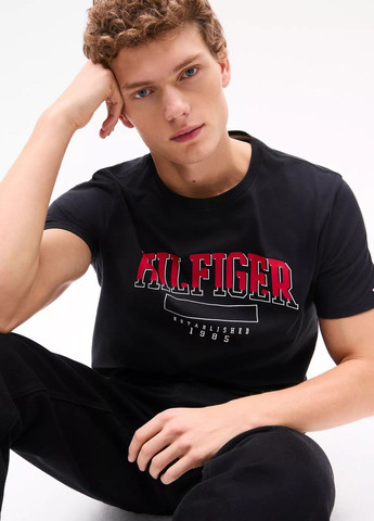 Чорна футболка Tommy Hilfiger