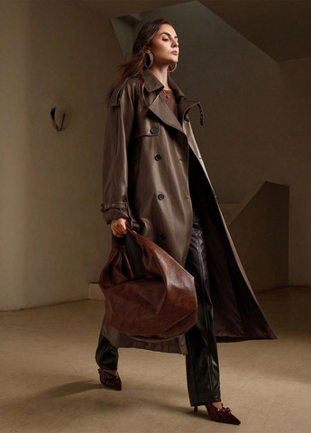 Плащ SHEIN тренчкот на гудзиках демісезон (346167832)