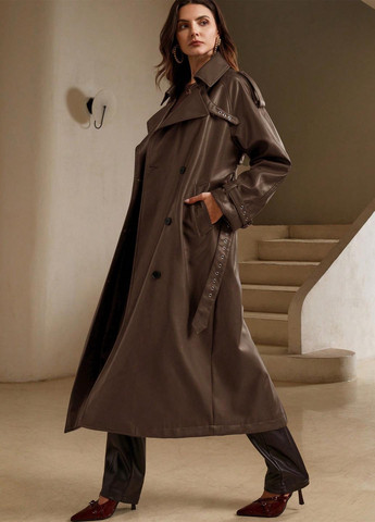 Плащ SHEIN тренчкот на гудзиках демісезон (346167832)