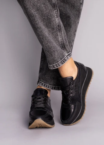 Кроссовки ShoesBand Brand чёрные демисезоны (253915714)