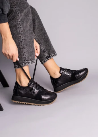 Кроссовки ShoesBand Brand чёрные демисезоны (253915714)