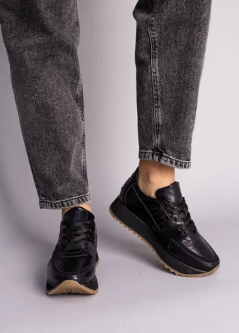 Кроссовки ShoesBand Brand чёрные демисезоны (253915714)