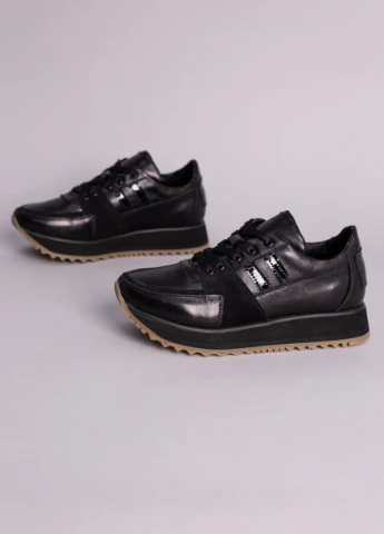 Кроссовки ShoesBand Brand чёрные демисезоны (253915714)