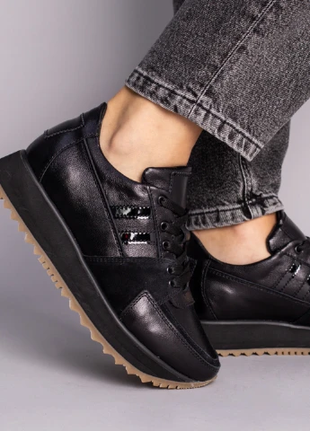 Кроссовки ShoesBand Brand чёрные демисезоны (253915714)