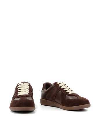 Кроссовки Le'BERDES тёмно-коричневые демисезоны (322088102)