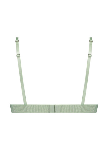 Світло-зелений тріенджел бюстгальтер Hunkemoller без кісточок поліамід, мереживо