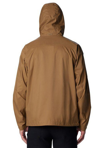 Коричневая демисезонная ветровка Columbia