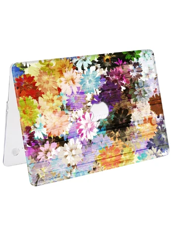Чохол пластиковий для Apple MacBook Air 11 A1465 / A1370 Акварельні квіти (Watercolor flowers) (6349-2377) MobiPrint (218867651)