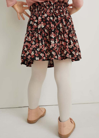 Разноцветная кэжуал цветочной расцветки юбка C&A клешированная