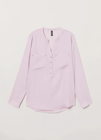 Лілова блуза H&M
