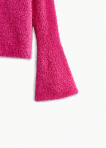 Фуксиновый зимний джемпер джемпер SHEIN