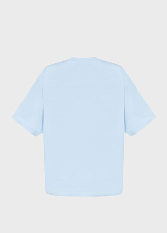 Блакитна літня футболка PRPY