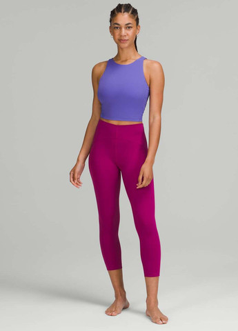 Фуксия демисезонные леггинсы Lululemon Athletica