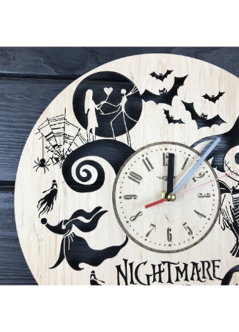 Часы настенные большие «Nightmare before Christmas» 7Arts (253566450)