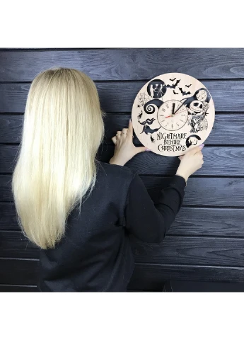 Часы настенные большие «Nightmare before Christmas» 7Arts (253566450)