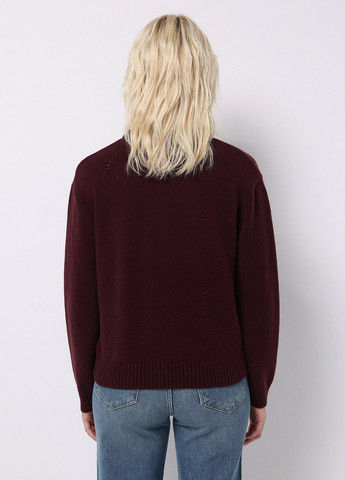 Бордовый зимний джемпер джемпер Colin's