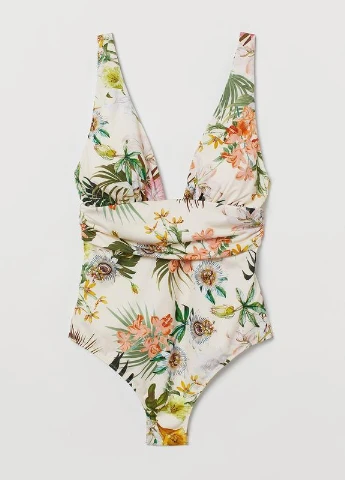Світло-бежевий літній купальник H&M