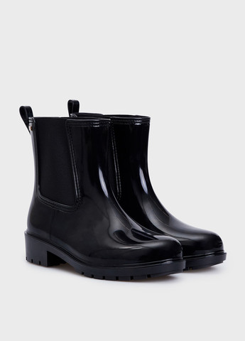 Черные резиновые сапоги Tommy Hilfiger