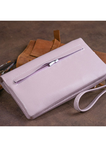 Жіночий шкіряний гаманець-клатч 19х9,5х2,5 см st leather (252129278)