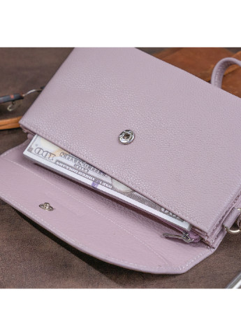Жіночий шкіряний гаманець-клатч 19х9,5х2,5 см st leather (252129278)