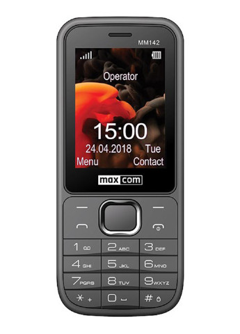 Мобильный телефон Maxcom mm142 gray (132824487)