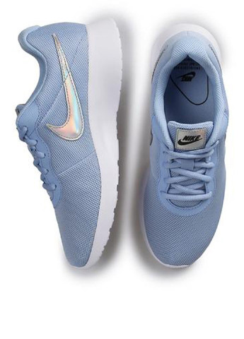 Голубые демисезонные кроссовки Nike Wmns Tanjun