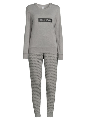 Сіра всесезон піжама (світшот, штани) світшоти + шорти Calvin Klein