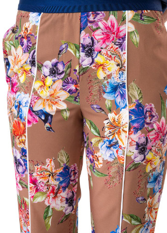 Комбинированные летние брюки Gardeur