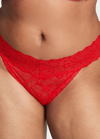 Красный демисезонный комплект (бюстгальтер, трусики) Victoria's Secret