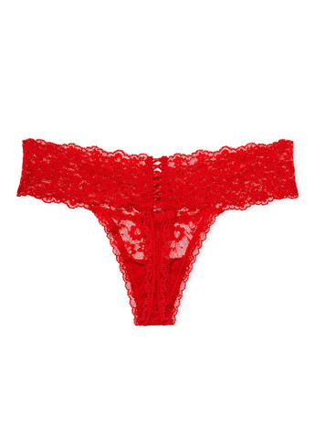 Красный демисезонный комплект (бюстгальтер, трусики) Victoria's Secret