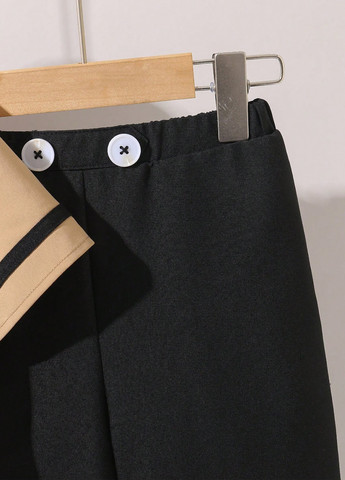 Комбінований літній костюм (сорочка, штани) брючний, з сорочкою SHEIN