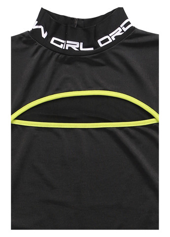 Чорна кежуал сукня сукня-футболка New Girl Order з написами