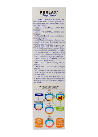 Зубна паста ICE GEL з відбілюючим ефектом 100 мл Perlax (219323079)