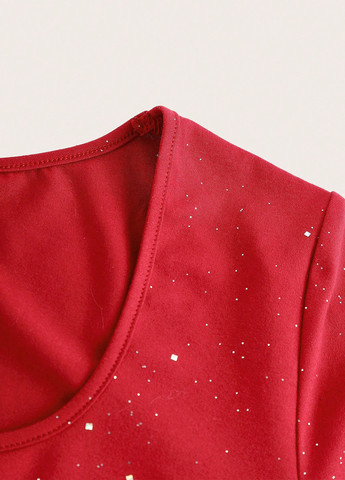 Красное платье SHEIN (341251518)