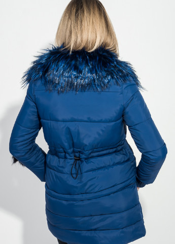 Синяя зимняя куртка Time of Style