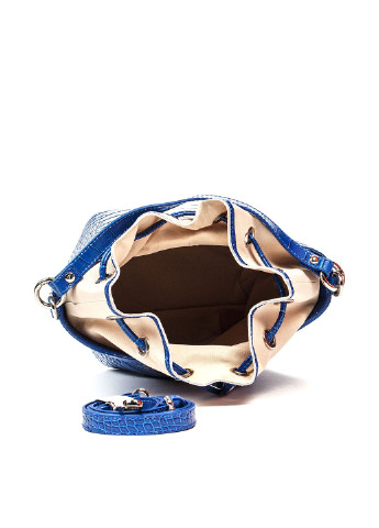 Сумка Amelie Pelletteria сумка-мешок однотонная синяя кэжуал