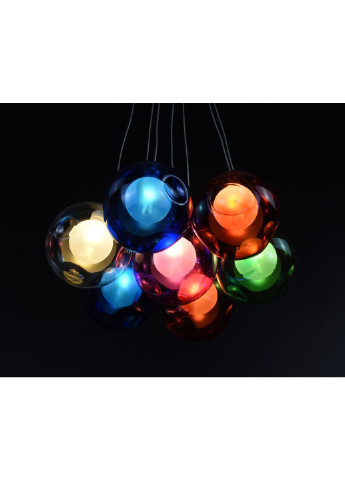 Люстра потолочная подвесная на 7 лампочек AA225/7 Хром 35х36х36 см. Sunnysky (253629500)