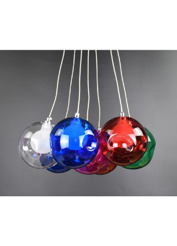 Люстра потолочная подвесная на 7 лампочек AA225/7 Хром 35х36х36 см. Sunnysky (253629500)