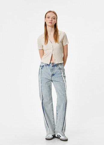 Бежевая блуза KOTON