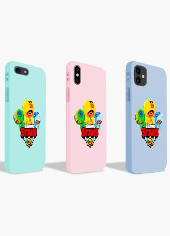 Чохол силіконовий Apple Iphone Xr Леон Бравл Старс (Leon Brawl Stars) (8225-1701) MobiPrint (219491776)