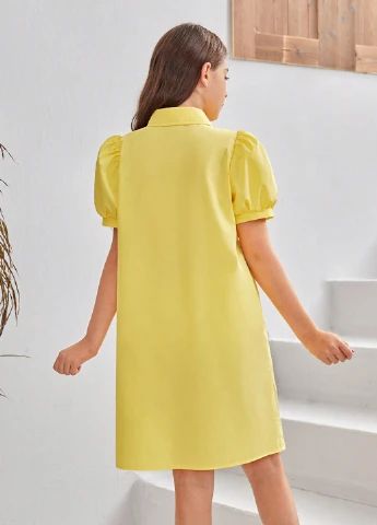 Жовта сукня SHEIN (345558167)