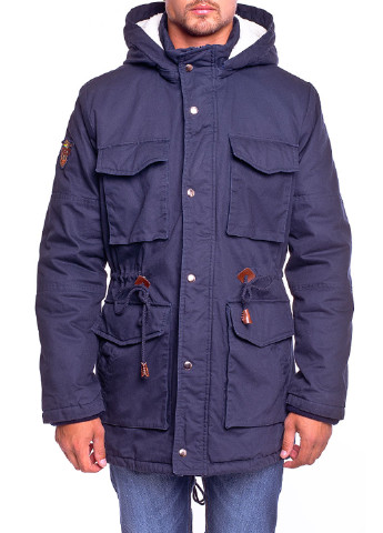 Синяя зимняя куртка MR 520