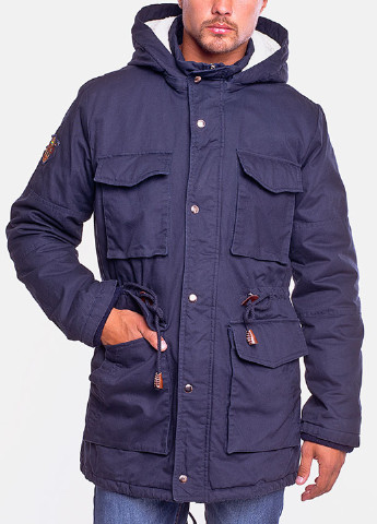 Синяя зимняя куртка MR 520