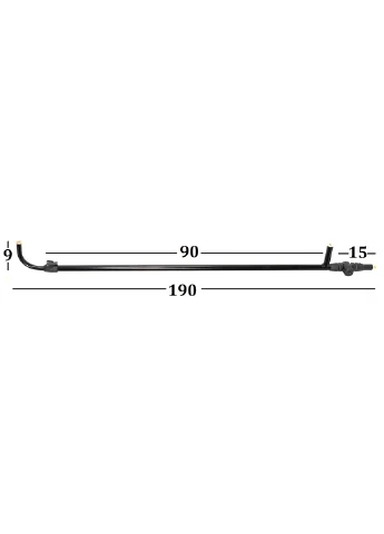 Держатель для удилищ 105-190х9,5 см Ranger (238512971)