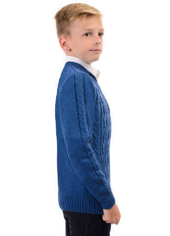 Синий демисезонный пуловер пуловер SVTR