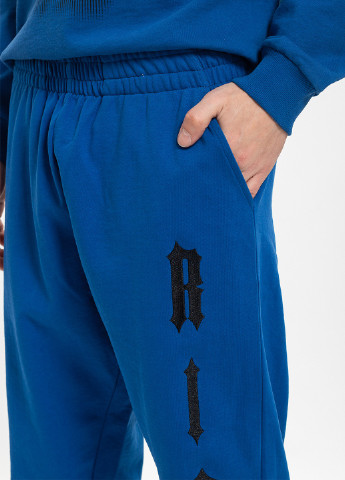Синие спортивные демисезонные брюки John Richmond