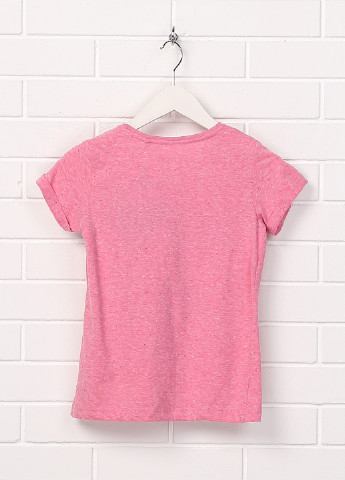 Рожева літня футболка з коротким рукавом Lupilu