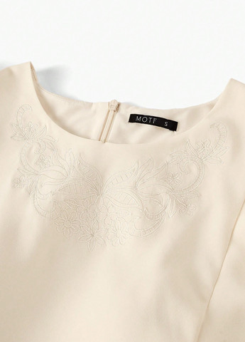 Кремовая блуза SHEIN