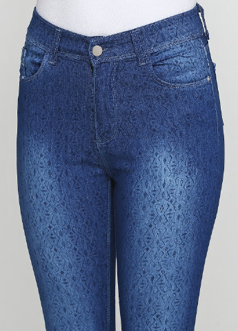 Синие демисезонные скинни джинсы MRS